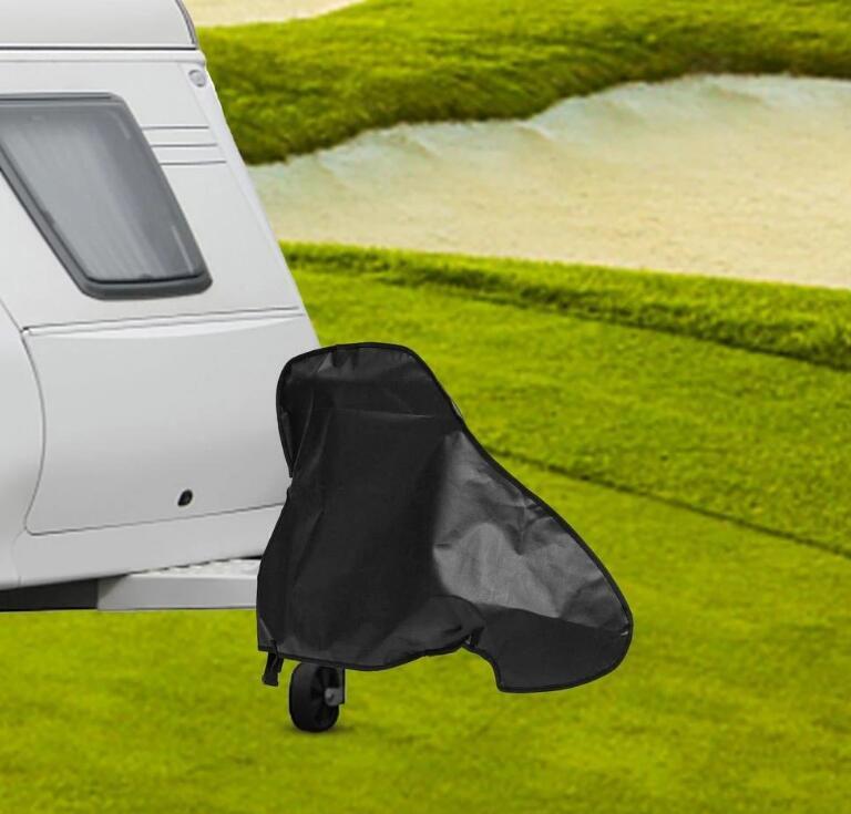 Bâche Timon Caravan Housse De Timon Réfléchissante Tarpofix - Bâche De Protection Universelle Pour Remorque Et Caravane - Double Fermeture Clip Couverture Timon Réfléchissante