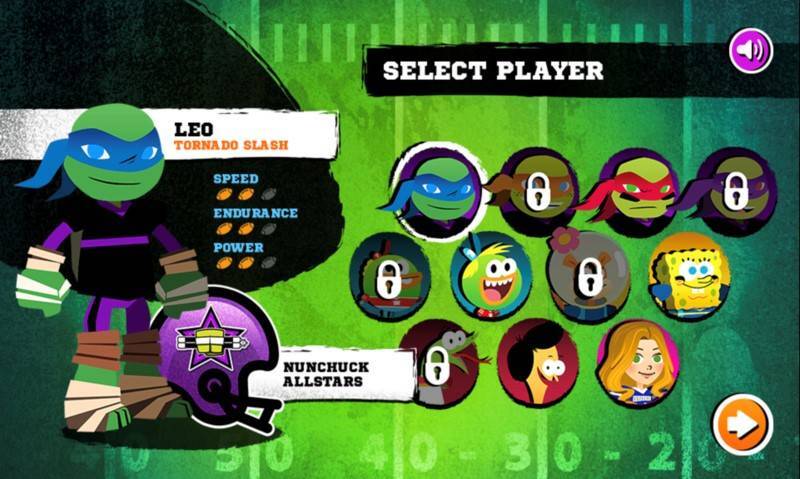 Gameplay de Nick Football Stars