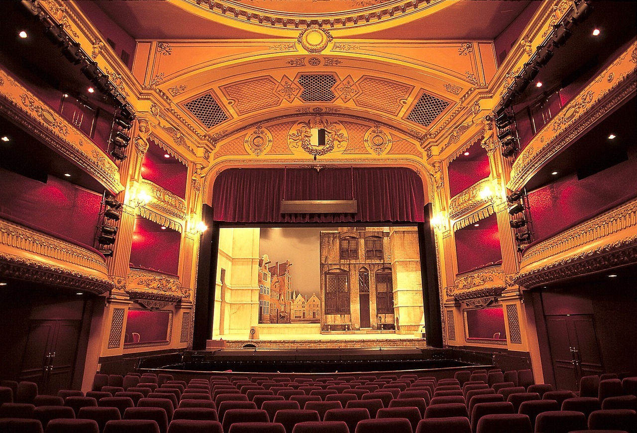 Une salle de théâtre