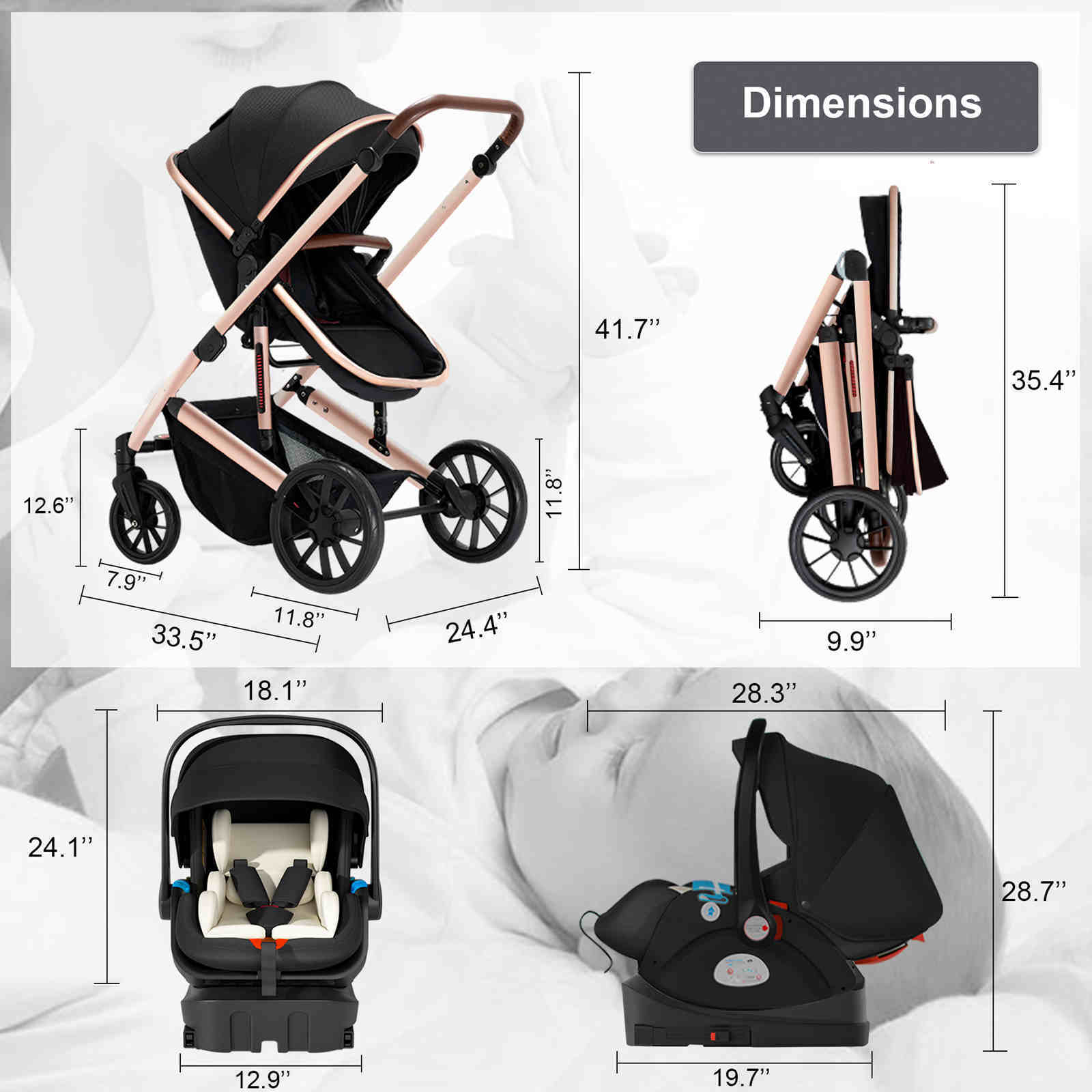 Pram combo clearance