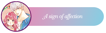 A sign of affection