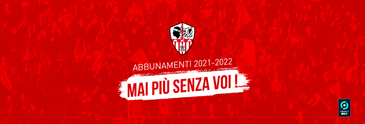 Abonnement AC Ajaccio 2021-2022