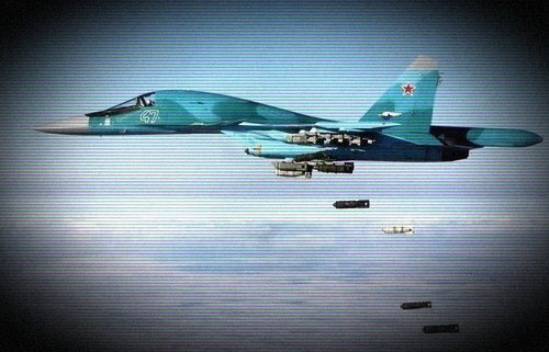 Chasseur bombardier Slavis dans le ciel Retsvinien