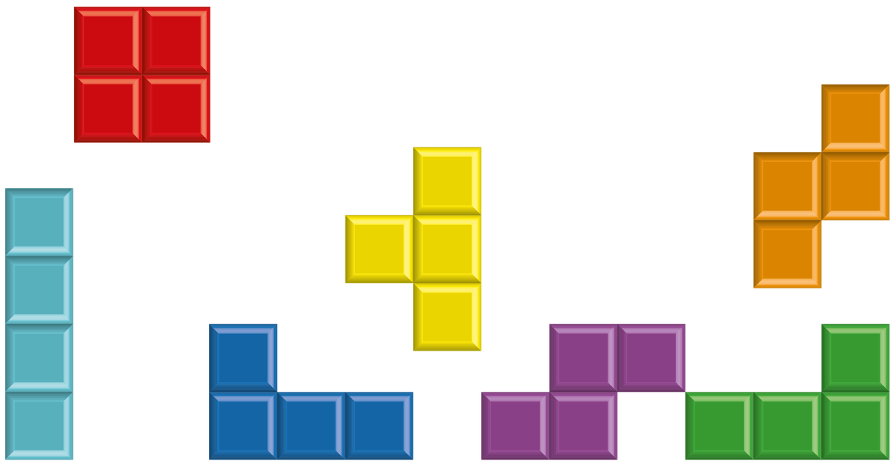 Pièces de Tetris