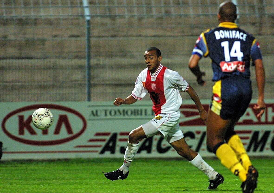 Gregory Ursule lors de la saison 2001-2002 avec l