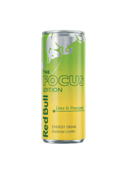 Canette Red Bull Focus