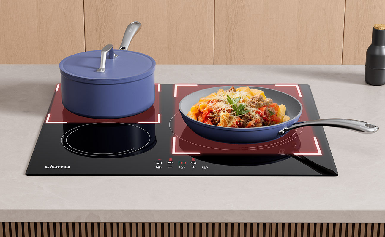 ciarra piastra induzione 3 fuochi