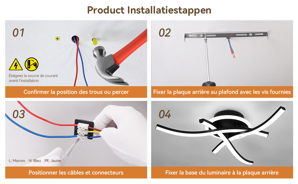 Installation facile et câblage conforme