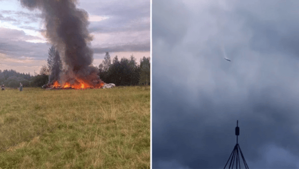 Explosion d'avion en Veltava