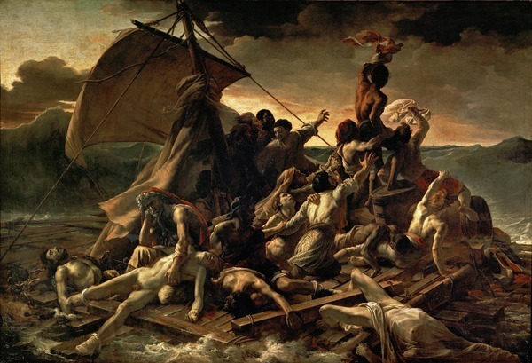Le radeau de la méduse Le radeau de la méduse