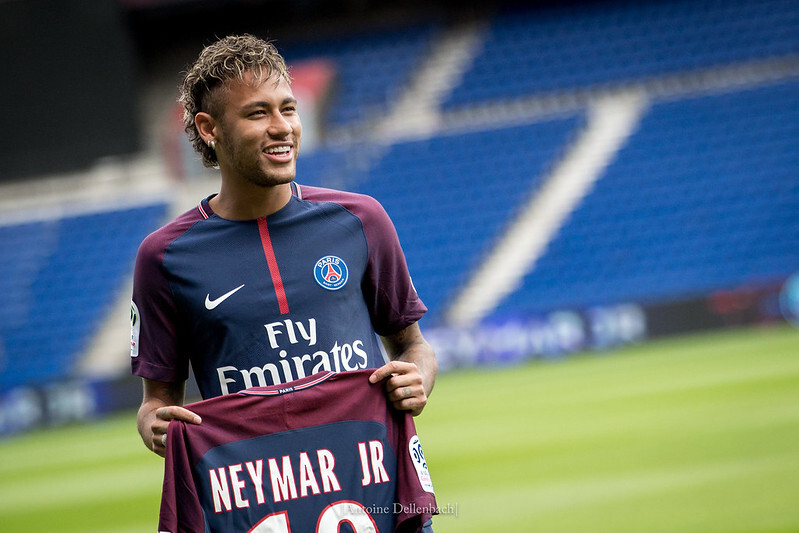 Le footballeur Neymar Jr.