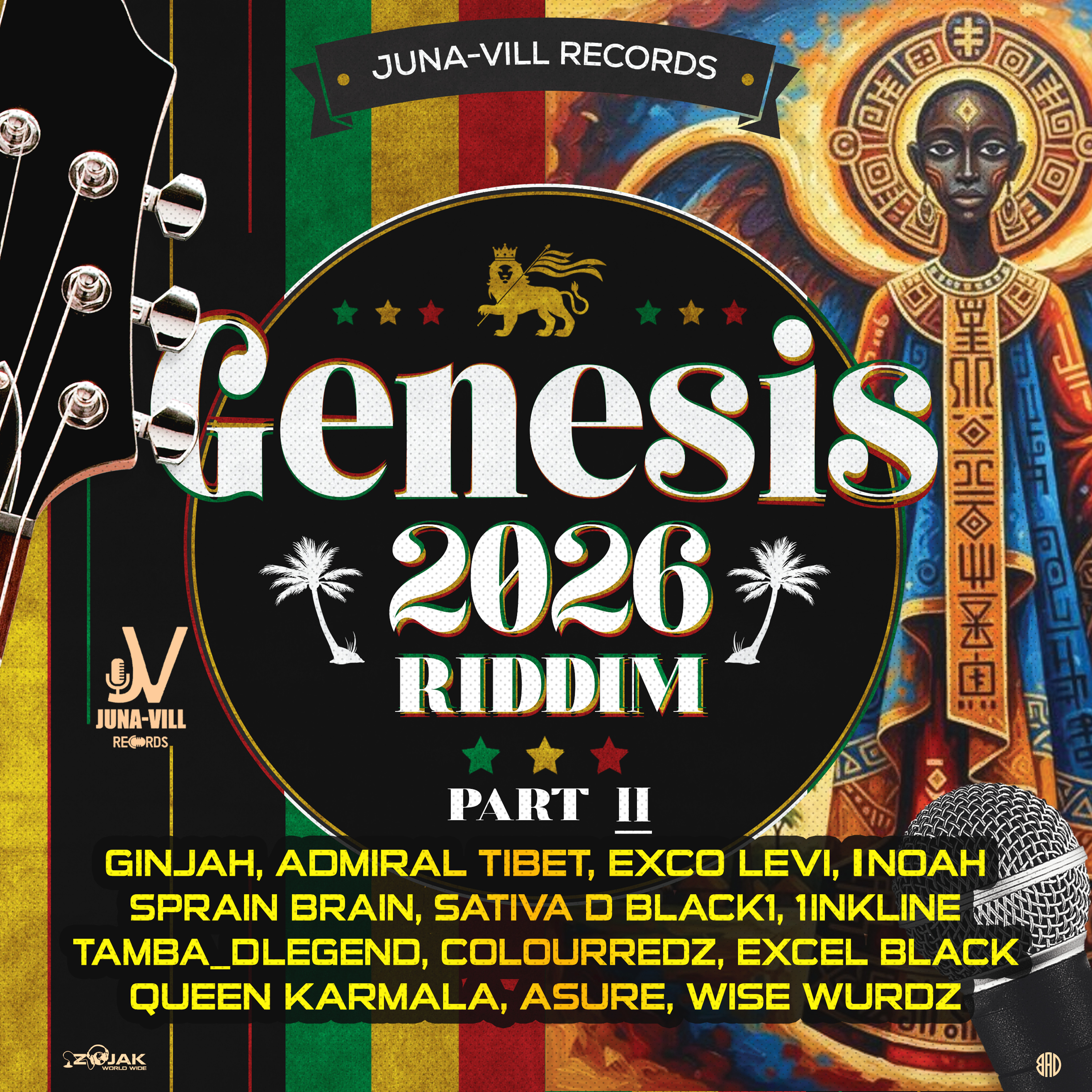 Genesis 2026 Riddim (Pt. II) (Juna-Vill Records) 2026