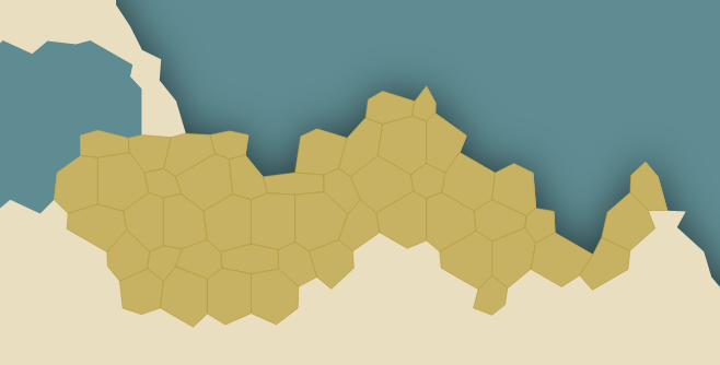 Territoire revendiqué par l'Empire