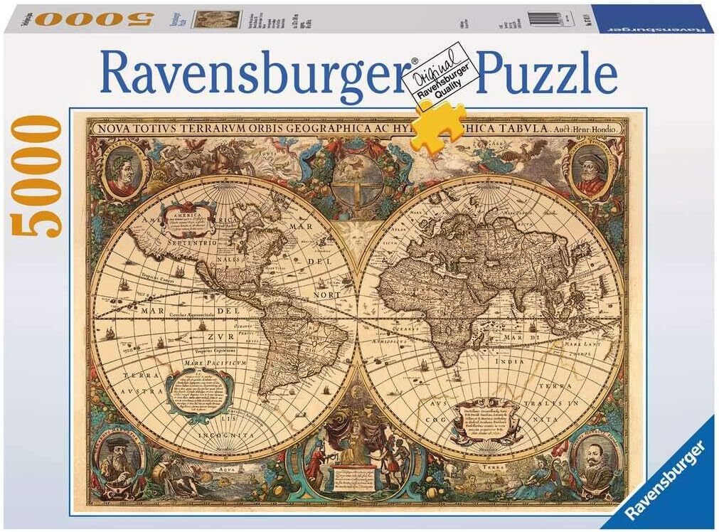 puzzle 5000 pieces mappemonde