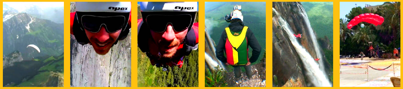 Images du wingsuit