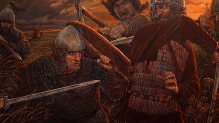 affrontement entre des soldats Khezards et des soldats de la Slav' de Starovsk affrontement entre des soldats Khezards et des soldats de la Slav' de Starovsk