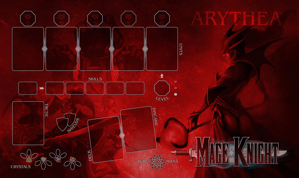 PLAYMAT TUBE: RED – The Mage Tower