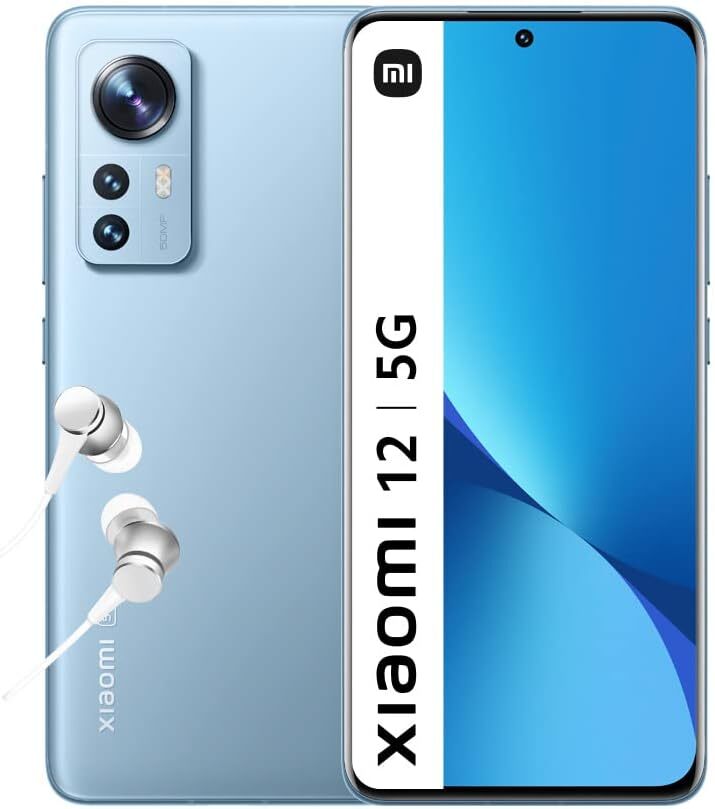 smartphone xiaomi 12 bleu