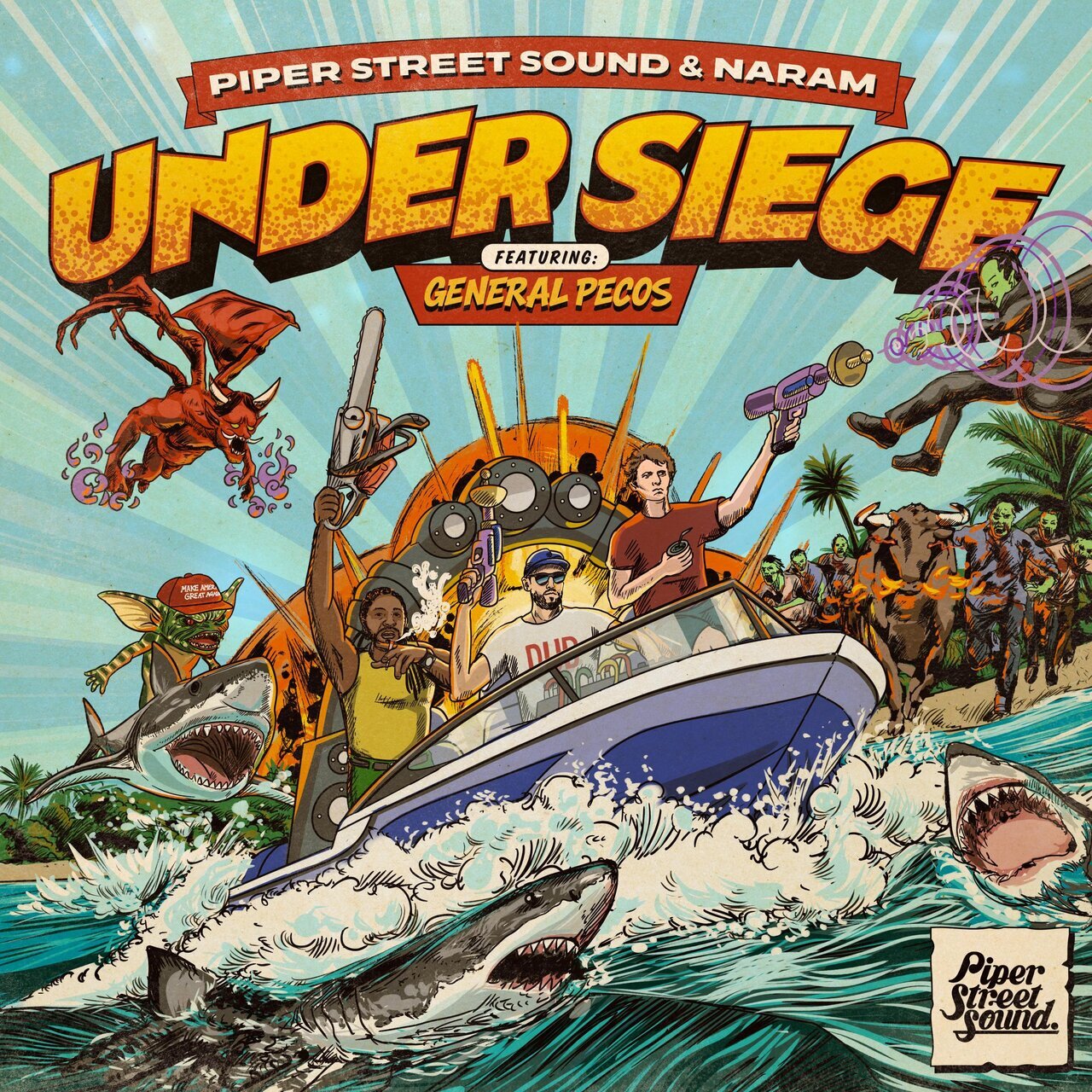 Naram &amp; General Pecos - Under Siege (Piper Street Sound) 2026