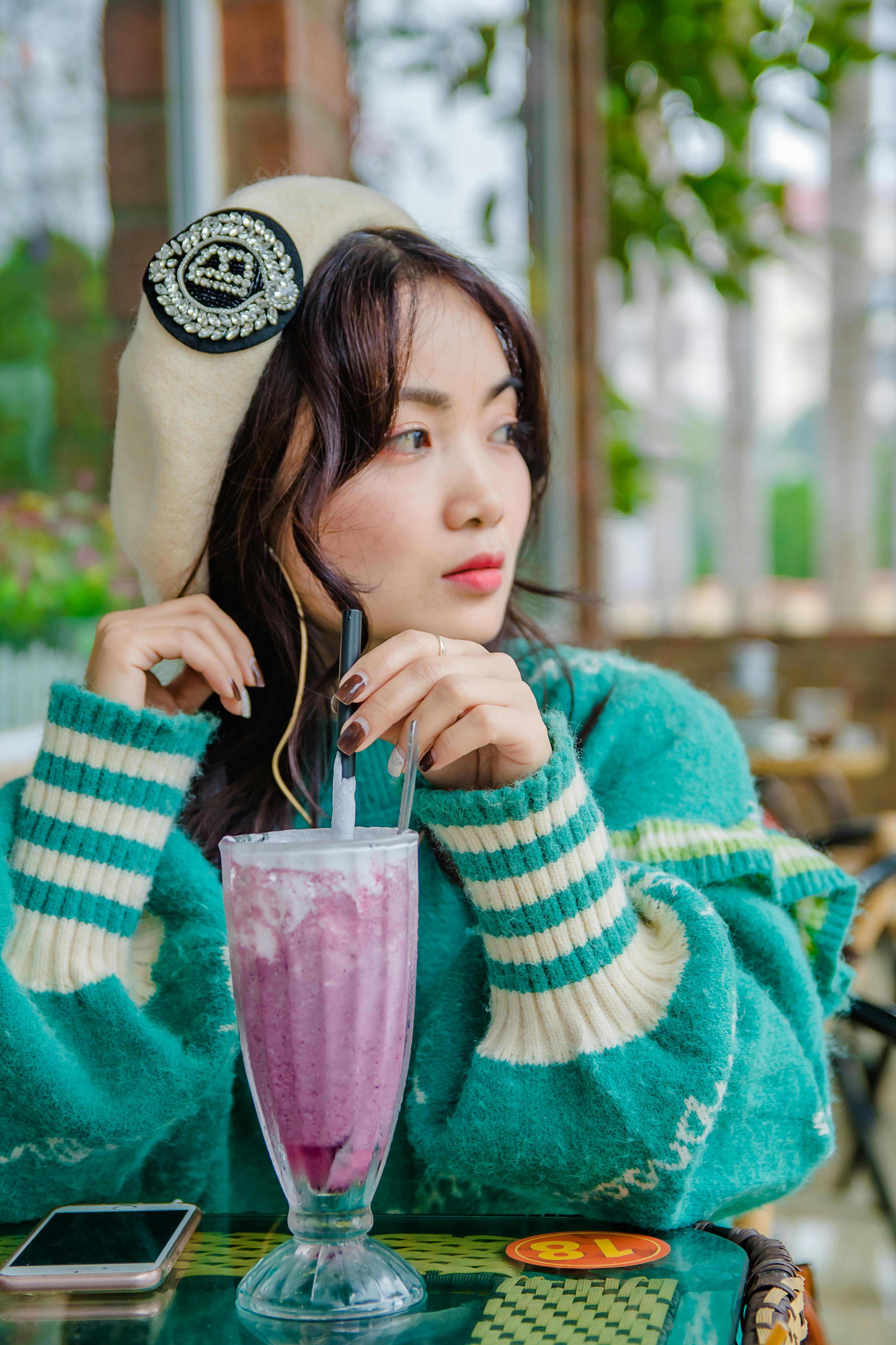 NUDE – boisson à base d’ube, noisette et vanille