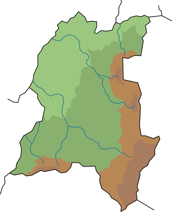 Carte topographique Retsvinie.