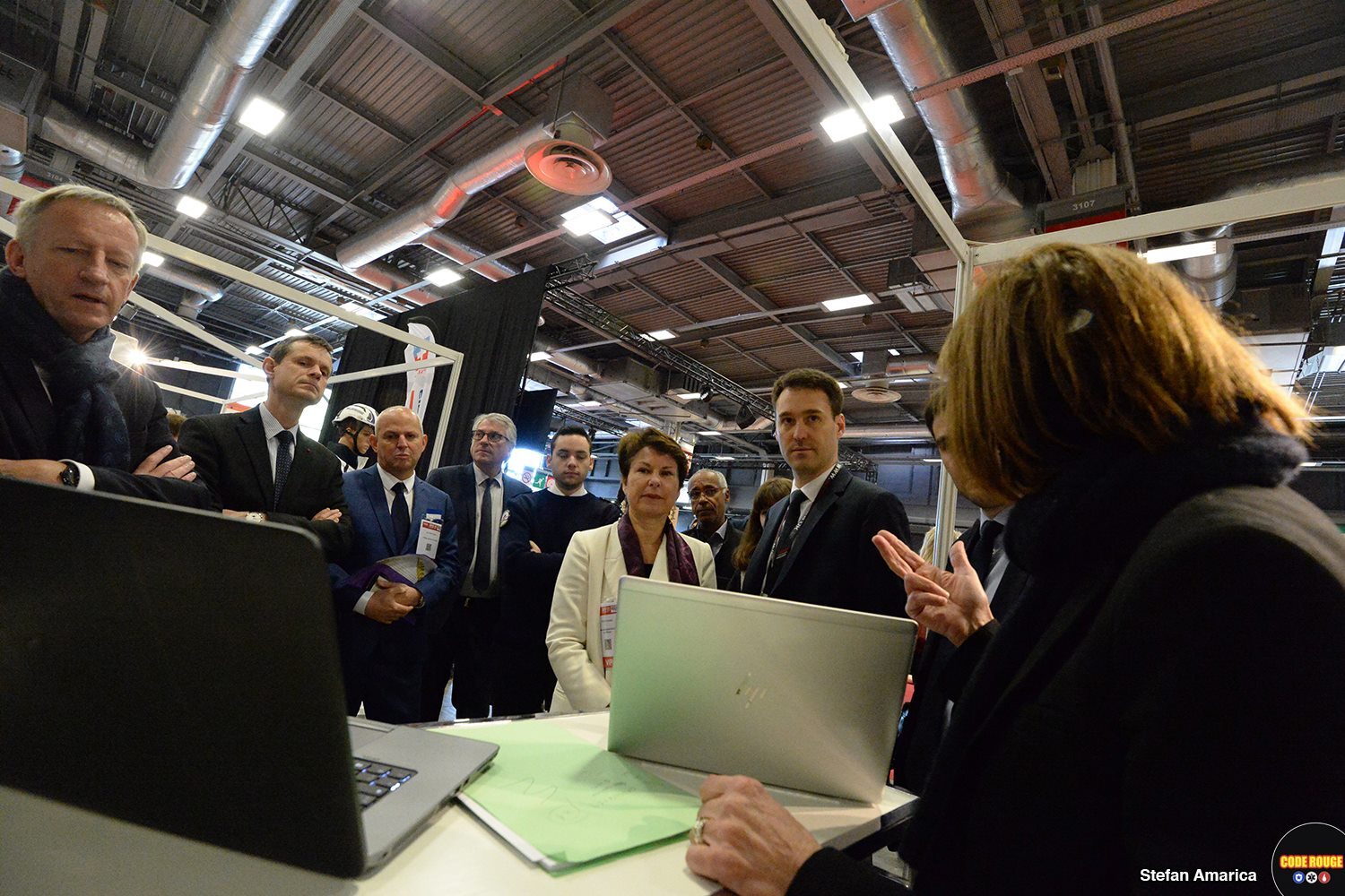 Scène issue du reportage au salon Secours Expo 2019