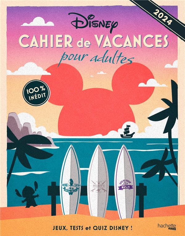 cahier de vacances pour adulte