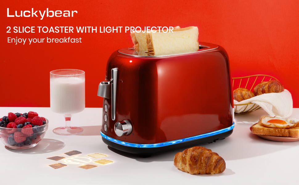 Motorized Toaster, 2-Slice Smart Digital Leverless Toaster with LCD  Countdown Timer, 9-Shade Settings for Toast, Bagels, Waffles - AliExpress