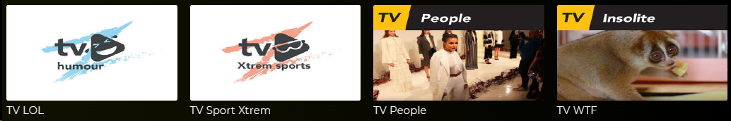 Section TV en direct