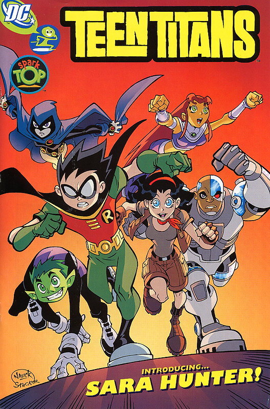 Affiche d’un comics Teen Titans