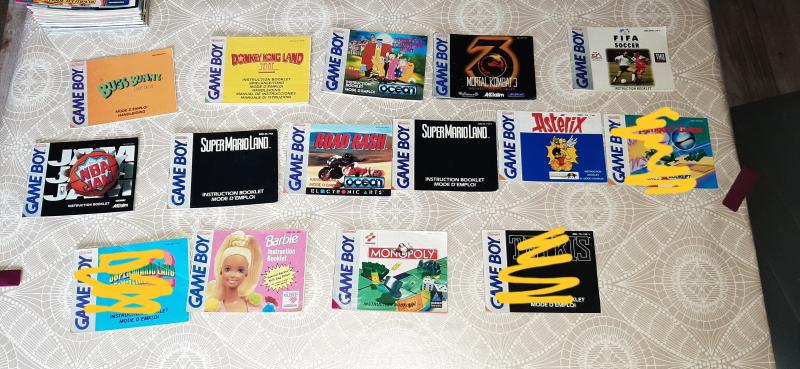 (VDS) jeux nintendo n64 et nes ARRIVAGE de pleins de notices(gb,gba,gbc,nes,snes,n64) 0vrWq