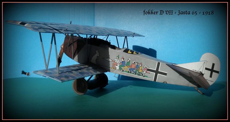 [Eduard] 1/48 - Fokker D.VII - Jasta 65  (dvii) 121omn