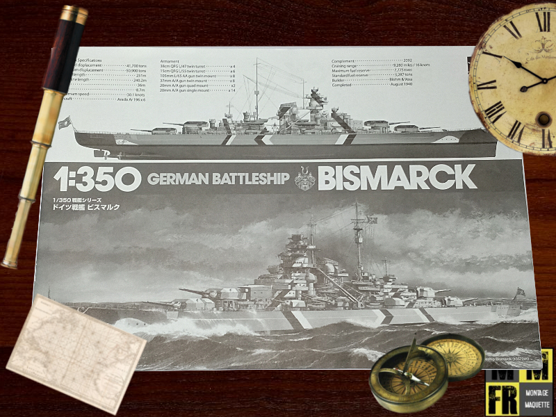 Cuirassé Bismarck [Tamiya 1/350°] par MaquetteTv (chantier) 1WwWE