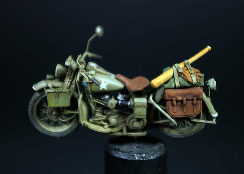 harley davidson wla miniart 1/35  1qm0e