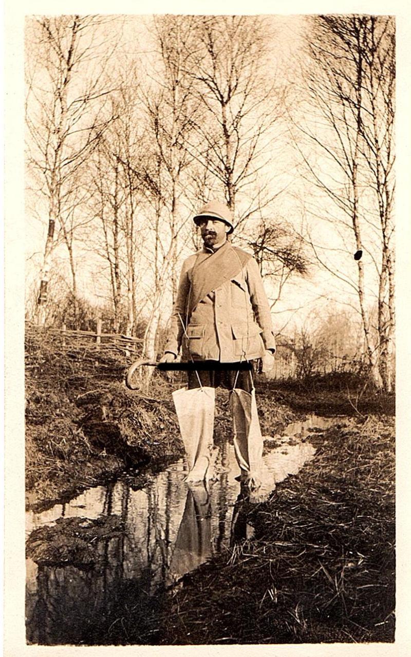 photo soldat avec bottes de tranchée (vendue) 2740vs