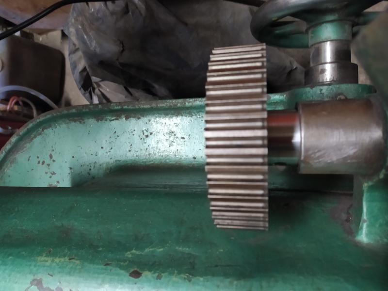 Projet de motorisation d'avance de table affuteuse Cincinnati numéro 2 3rKra