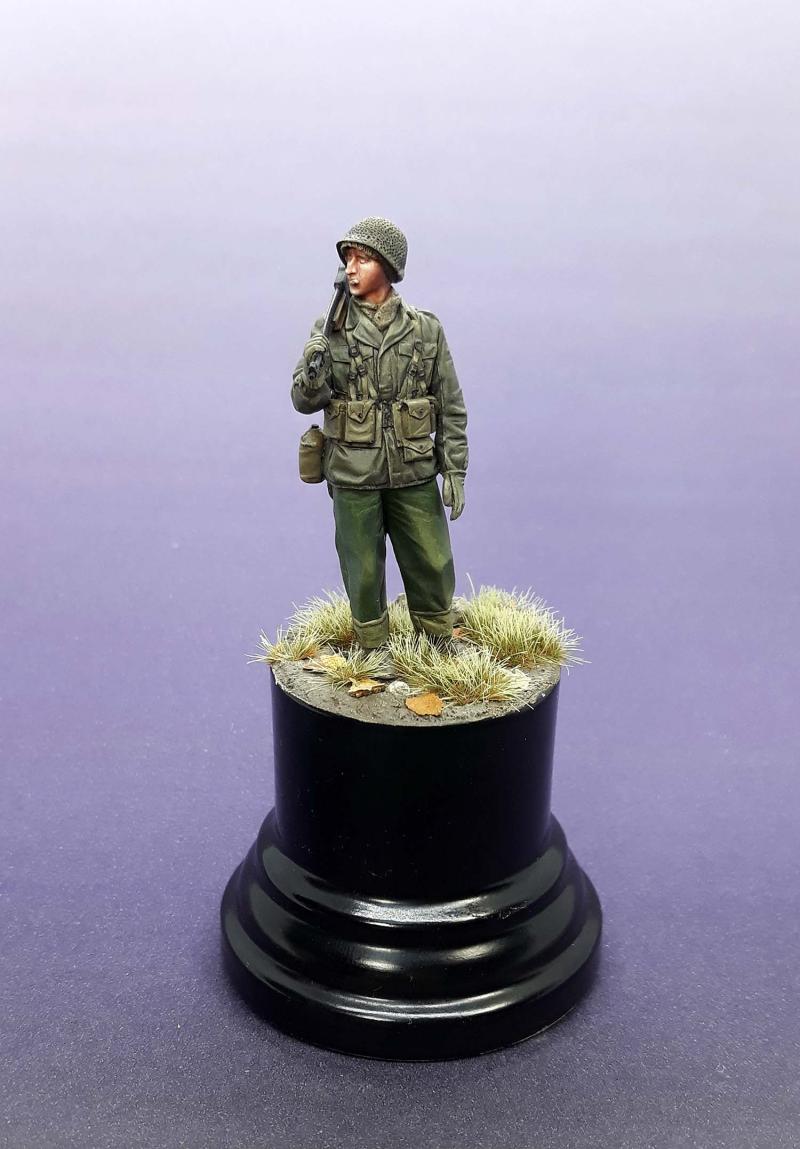  ww2 us bar gunner Apline miniature 1/35 3wV9r