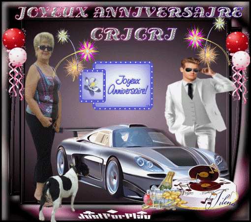 Joyeux Anniversaire A Cricri