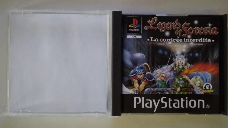 [Vendu] Legend of Foresia PS1 - Complet - Excellent état - 80 in ---> 50 in ---> 40 in 4laVO