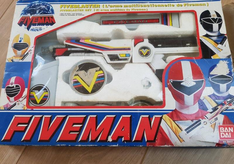 La gamme de jouets Fiveman - Bandai 4wZAj