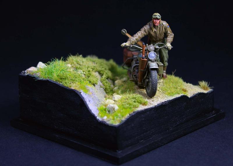 harley davidson wla miniart 1/35  5Q0l7