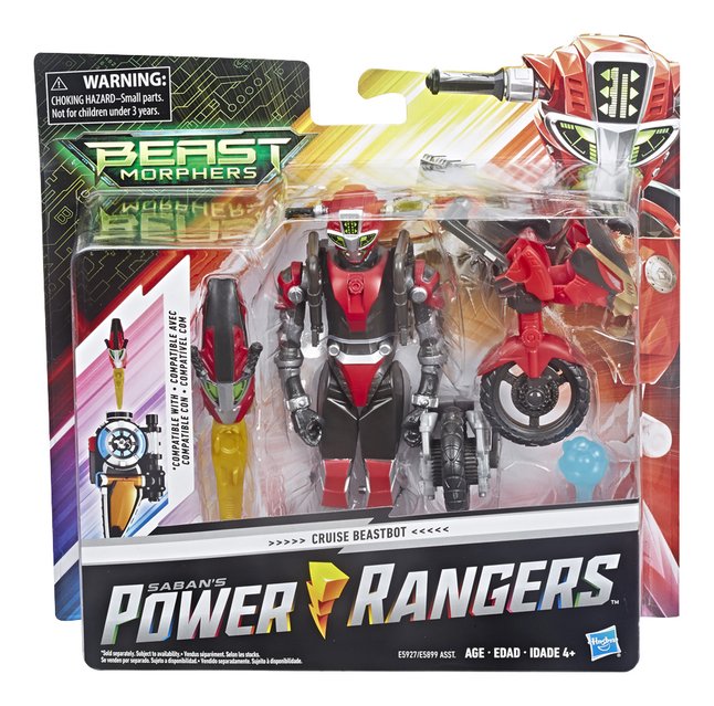 Comparatif Cheeda Nick (Go-Busters) : Bandai Vs Hasbro 7jpla