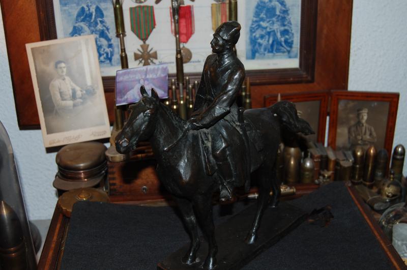 statuette de cavalier russe  8lONb