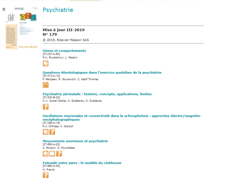 EMC psychiatrie mise à jour III 2019 - Page 2 9qaal