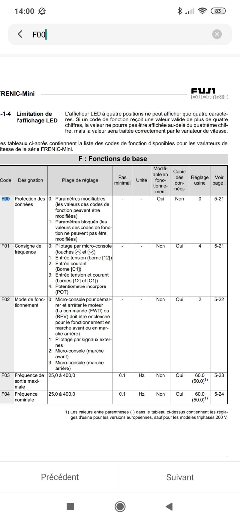 Comment alimenter ma perceuse Sydéric S115 avec un variateur Fuji Frenic mini ? - Page 5 DxlXA