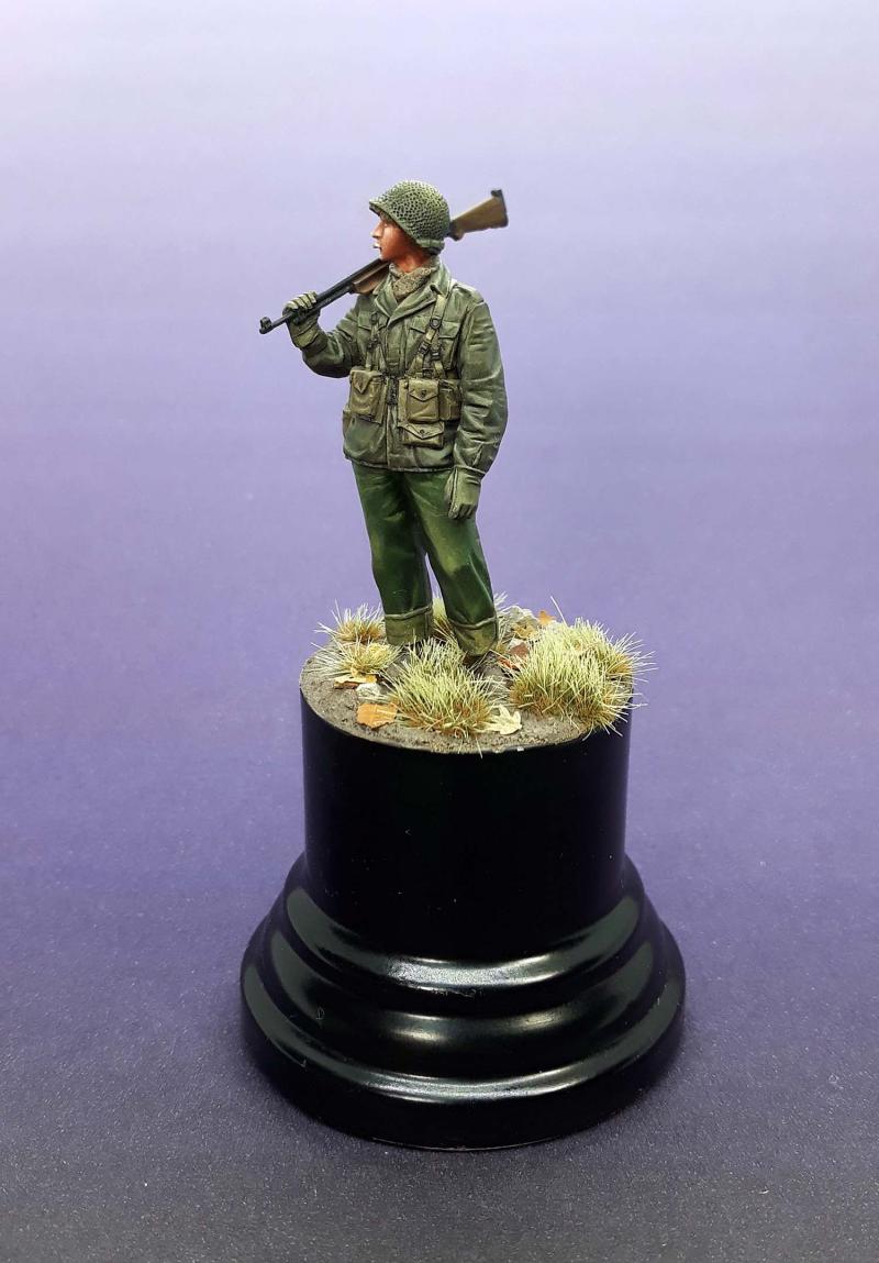  ww2 us bar gunner Apline miniature 1/35 Gwy9d