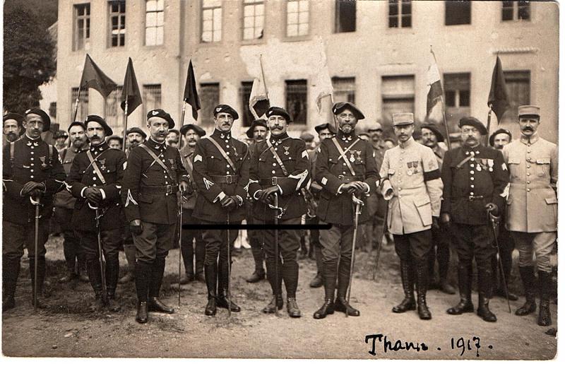 (P) belle photo chasseurs à Thann (vendue) JLRxy