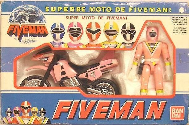 La gamme de jouets Fiveman - Bandai NeDZY