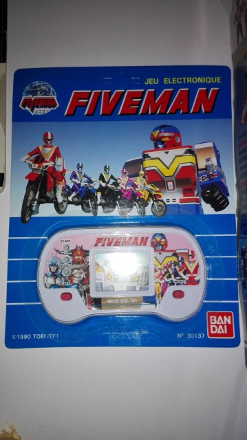 La gamme de jouets Fiveman - Bandai Pwp2k