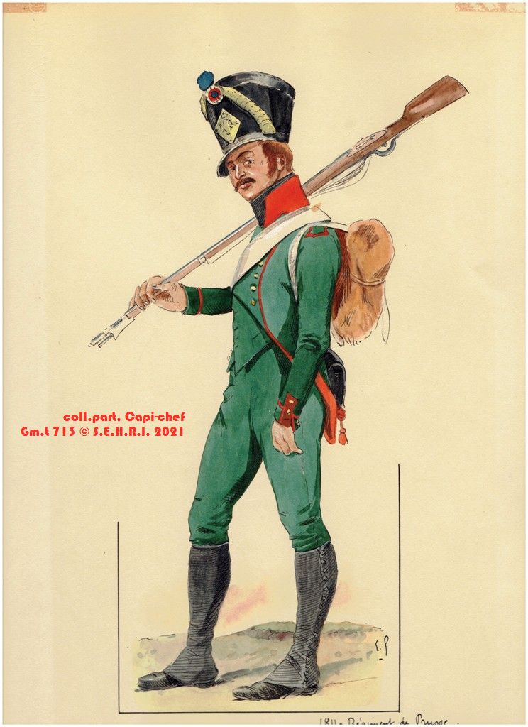 Le regiment de Prusse PxWXn